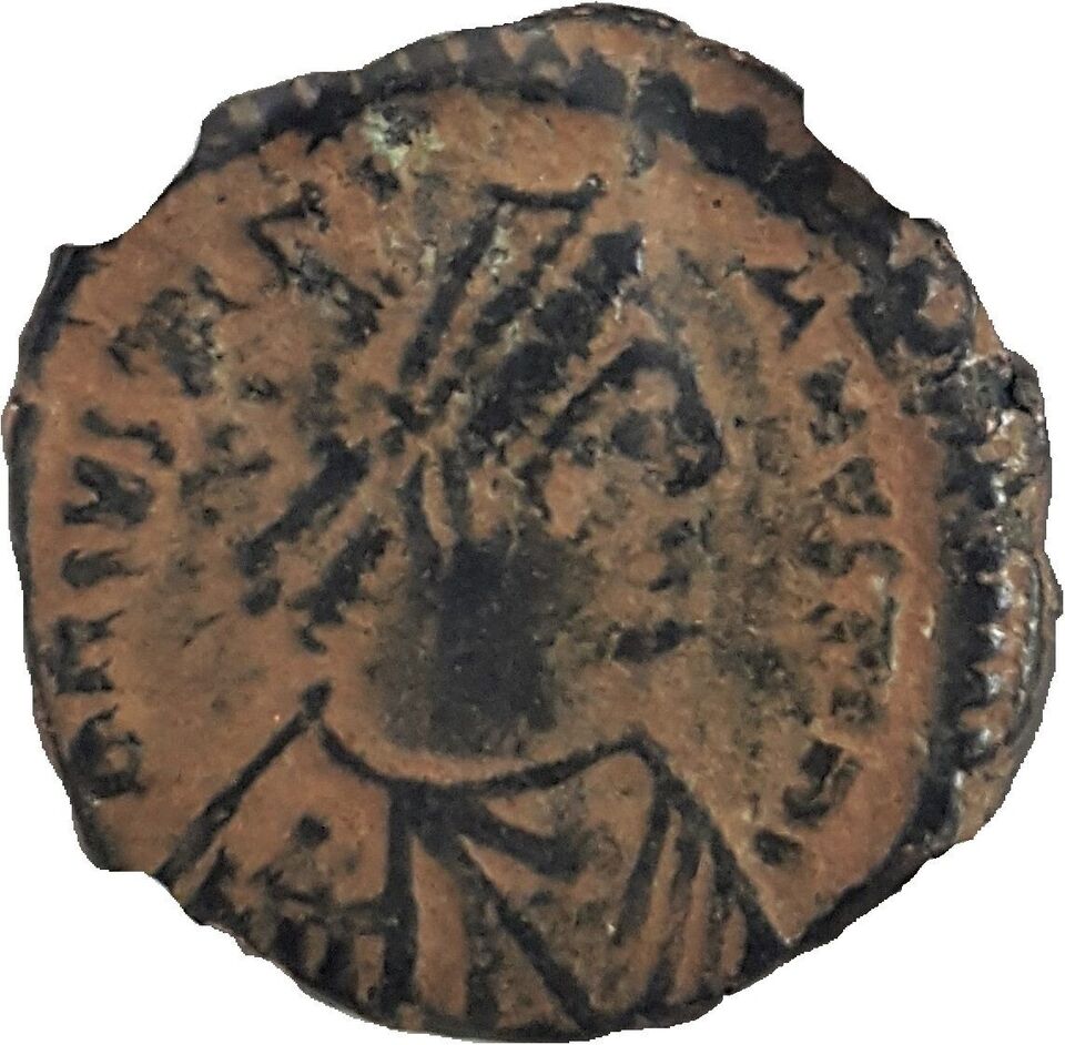NGC Certified Justinian I AD 527-565 AE Pentanummium Byzantine - High Grade