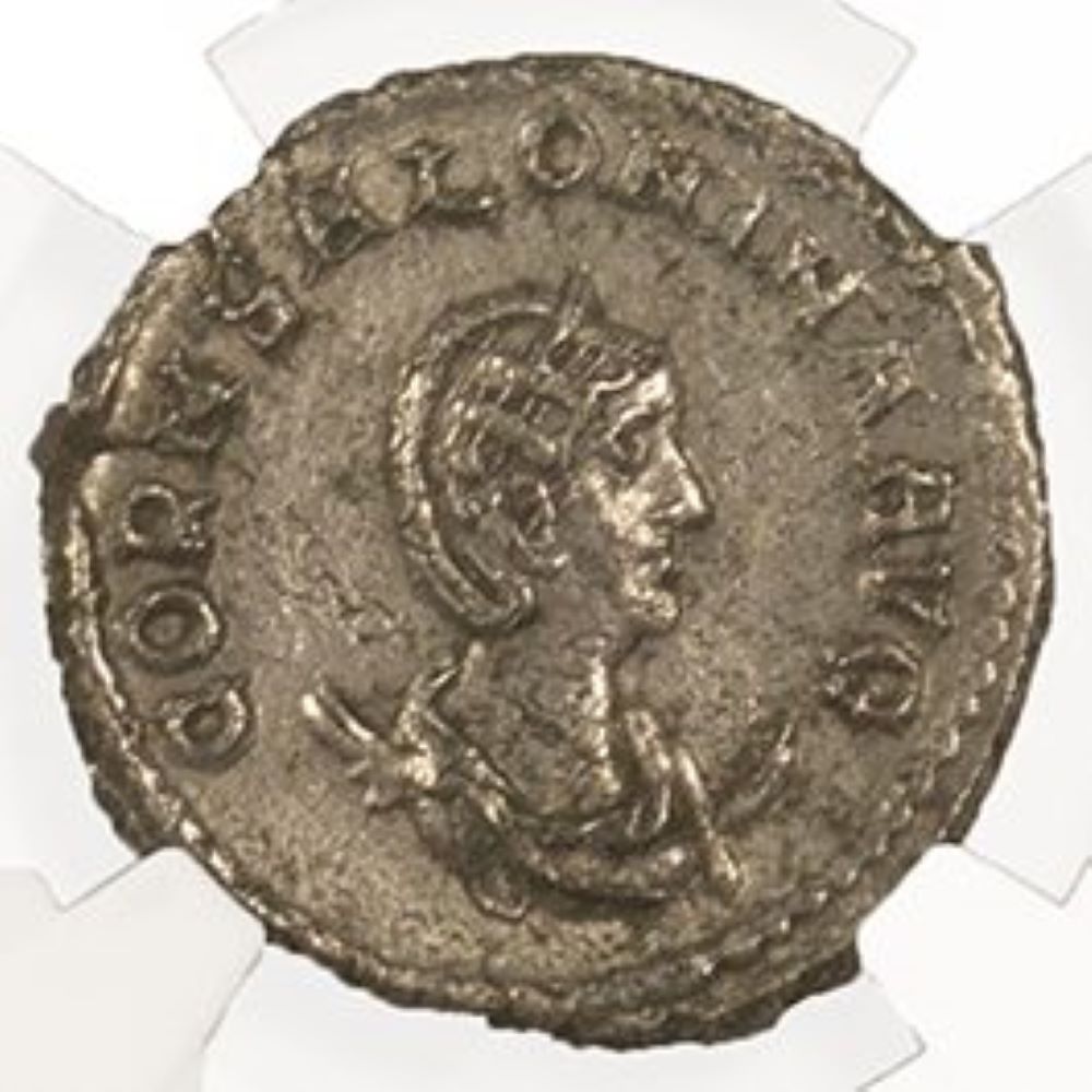 NGC XF Antoninianus / Double Denarius of Empress Salonina AD254-268