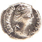 Roman Silver Denarius of Faustina Sr. (AD 138-140/1) NGC (F)