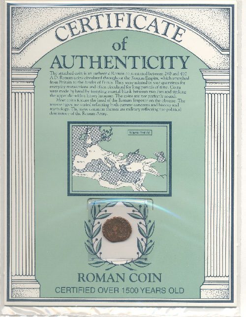 Ancient Rome: One Coin from the  4th Century